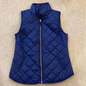 Blue Quilted Vest
